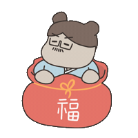 Korea 새해 Sticker