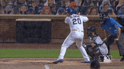 Home Run Rain GIF by New York Mets
