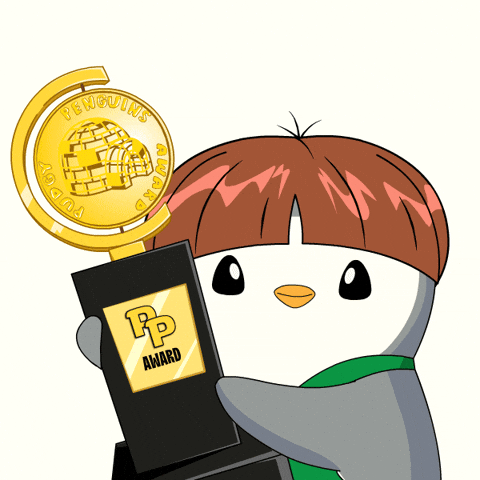 Number One Win GIF by Pudgy Penguins