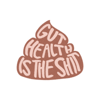 barenutritionhealth shit poop gut bare Sticker