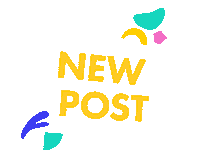 meantimemedia new post newpost branding Sticker