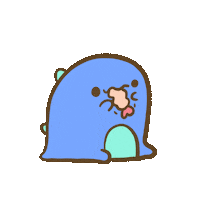 Eating Sticker