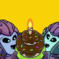 Happy Birthday Animation GIF by Planet XOLO