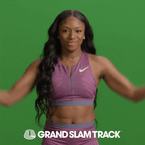 Hear Track And Field GIF by Grand Slam Track