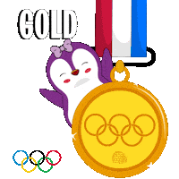Olympic Games Sport Sticker by Pudgy Penguins