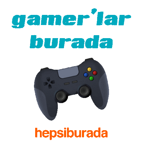 Gamer Konsol Sticker by Hepsiburada