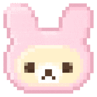 Pixel Pink Sticker