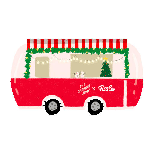 Christmas Trailer Sticker by 2022 휘슬러X구세군 레드 트리