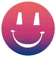 Kind Smile Sticker by Zetafonts Type Foundry
