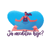 Meditation Paz Sticker by ampla