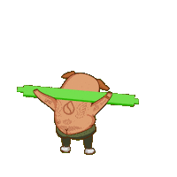 Green Bar Money Sticker by BigBrains