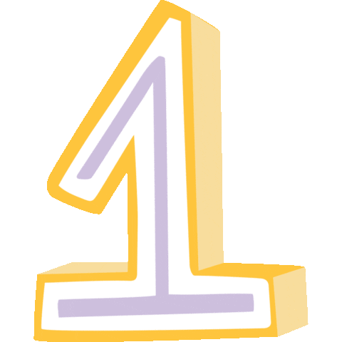 chriseditingofficial one countdown three numbers Sticker