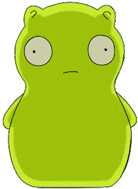 Sad Bobs Burgers Sticker