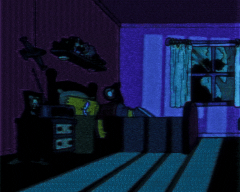 Sad Glitch GIF