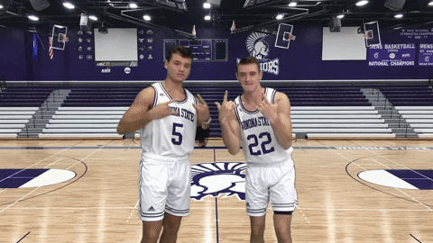 Basketball Warriors GIF by WinonaStateATH