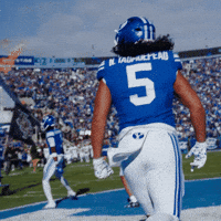 Byu Football Celebration GIF by BYU Cougars