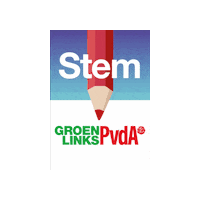 Stem Links Sticker by GroenLinks