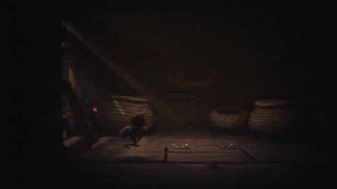 Scared Little Nightmares GIF by BANDAI NAMCO