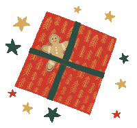 Merry Christmas Surprise Sticker