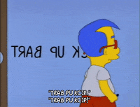 Season 4 Mirror GIF by The Simpsons
