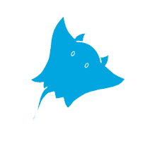 Flying Sea Creature Sticker by Project AWARE