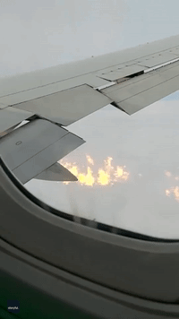 New York-Bound Delta Flight Makes Emergency Landing as Flames Shoot From Plane's Wing