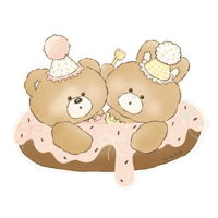 ふわくま Sticker by fuwakuma.yuco