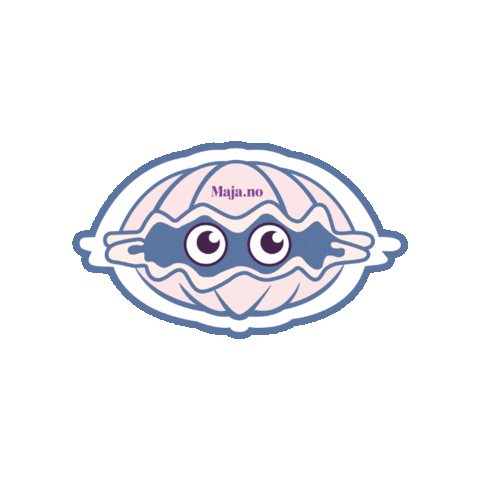 majaresept maja clam majano prevensjon Sticker