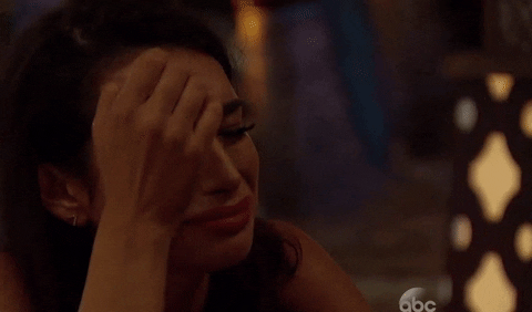 Season 3 Crying GIF by Bachelor in Paradise
