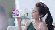 Woman Toothpaste GIF by SALZTHAILAND