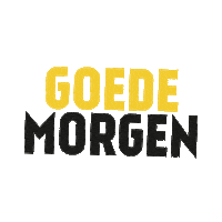 Morning Goedemorgen Sticker by Vitesse Arnhem