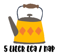 Tea Magyargif Sticker by Livia Farkas @ urban:eve