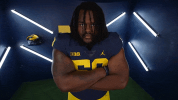 Go Blue College Football GIF by Michigan Athletics