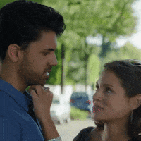 Girl Couple GIF by The official GIPHY Page for Davis Schulz
