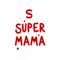 Supermama Sticker by superpet