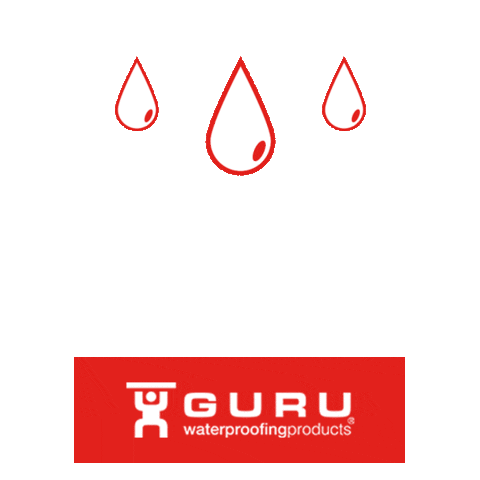 EstilGuru giphyupload guru waterproof waterproofing Sticker