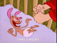 nicksplat ren and timpy GIF