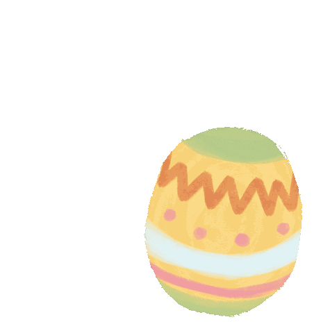 Easter Bunny Party Sticker