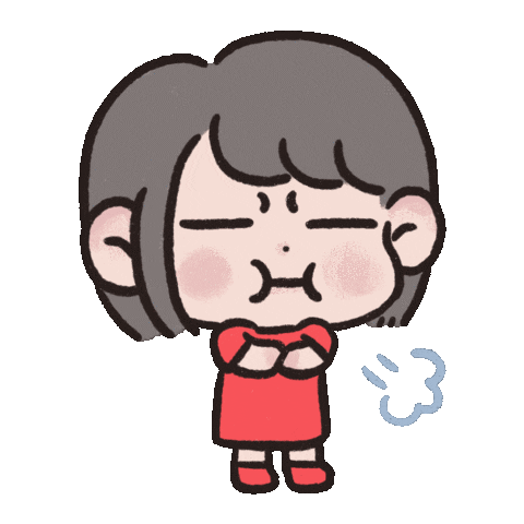 LienShihPing angry bonny meibobonny qoobbb Sticker