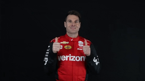 Will Power Thumbs Up GIF by Team Penske