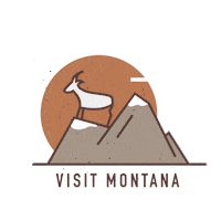 Mountain Goat Travel Sticker by Visit Montana