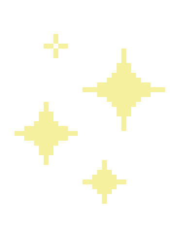 Pixel Star Sticker