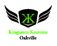 kingsmenkustoms men kings village com Sticker