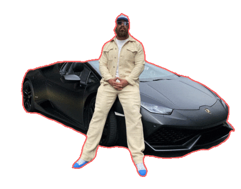 Car Tjena Sticker by Jan Emanuel