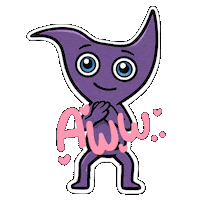 Awwww Hearts Sticker by CwaZyVerse