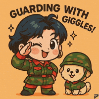 Standing Strong On Guard GIF by Persona