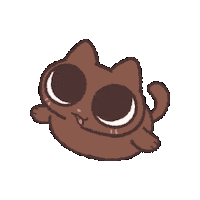 Cat See Sticker