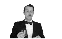 Black And White Thumbs Up Sticker by DareDevil Improv Comedy