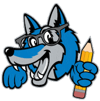 Codythecoyote Sticker by CSUSB