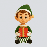 elfwatch xmas surprise gift present GIF